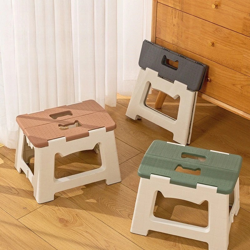 Outdoor Furniture Vendors - New Foldable Plastic Stool Portable Compact