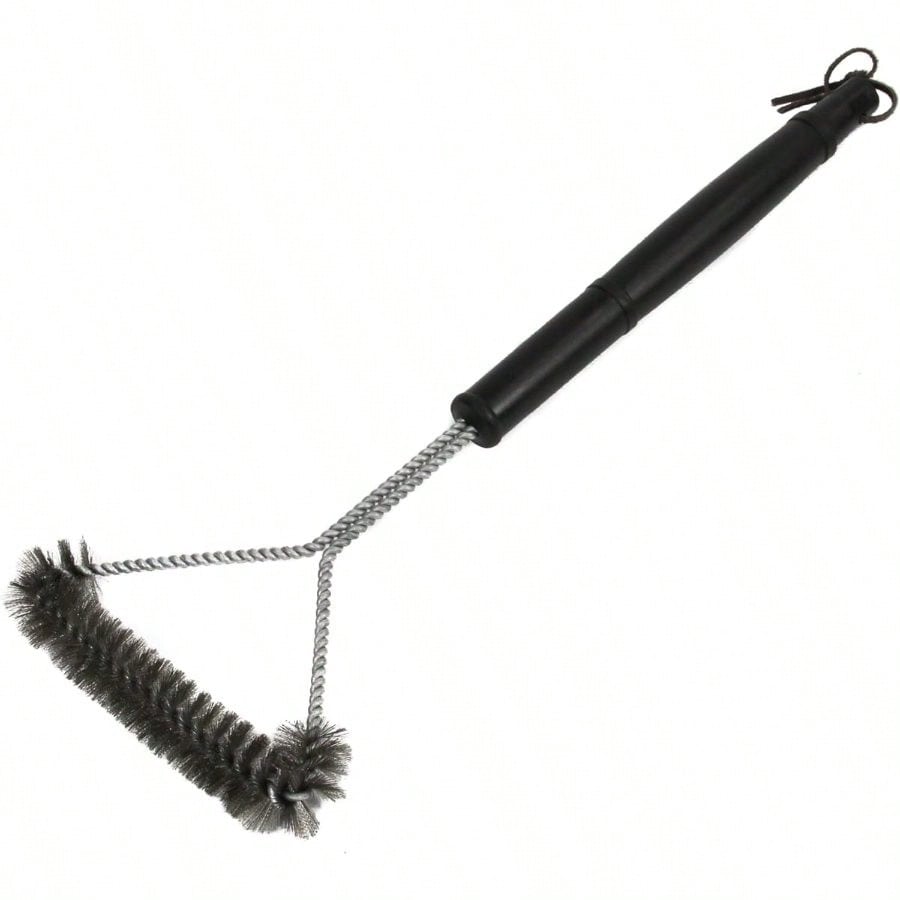 Outdoor Furniture Black - Select BBQ Grill Brush, 18 Inch,