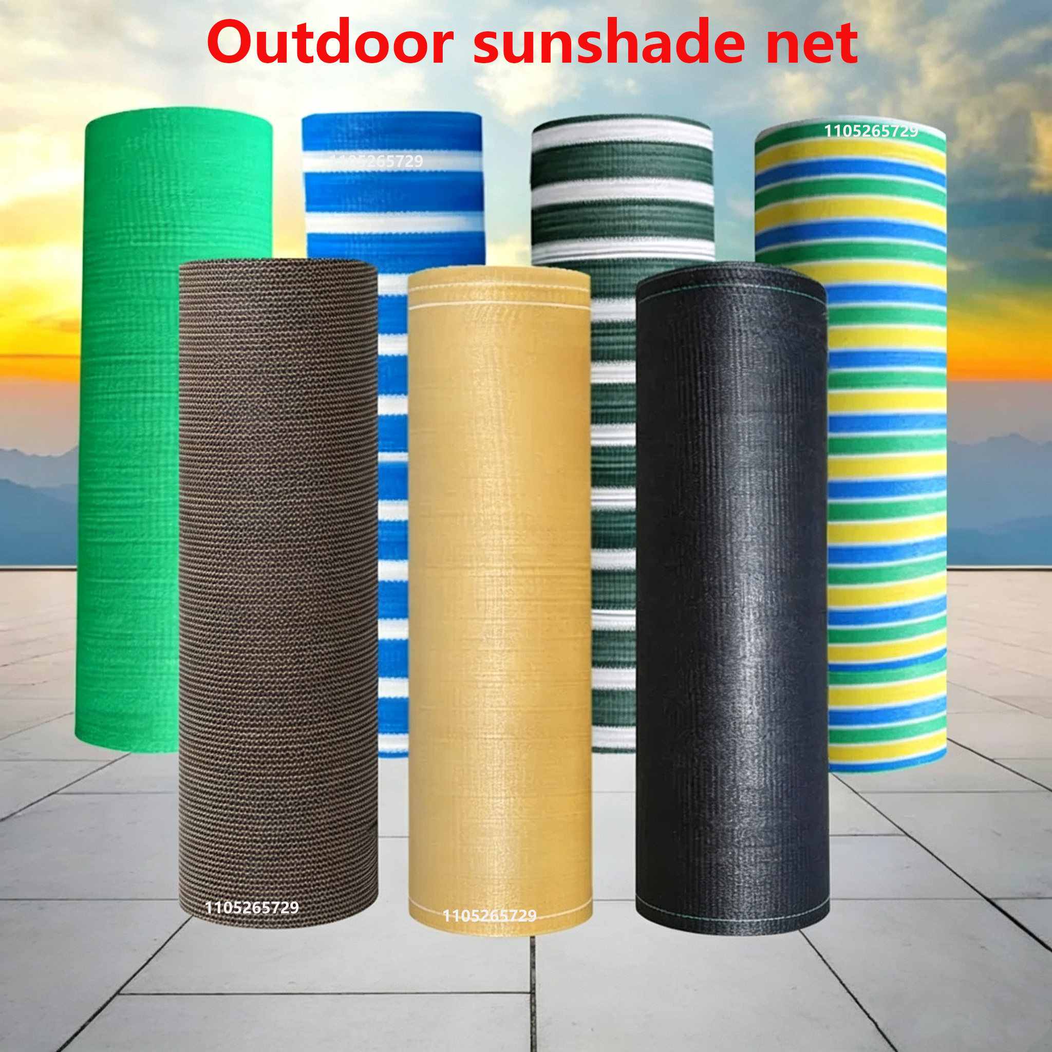 Outdoor Furniture Hdpe - Sunshade Net Anti-ultraviolet Awning Plant Cover