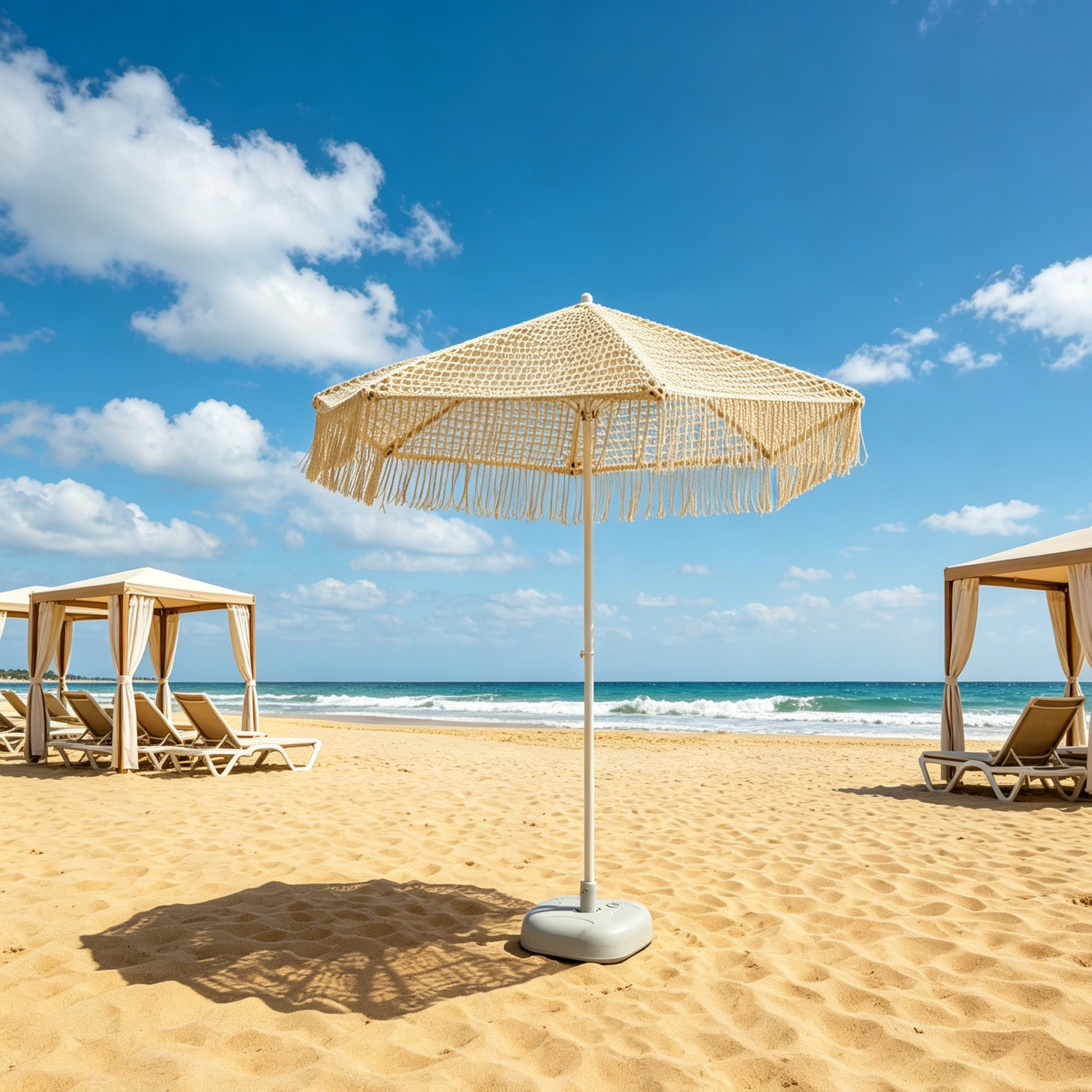Outdoor Furniture Vendors - Tassel Patio Umbrella Sun Protection Tassel