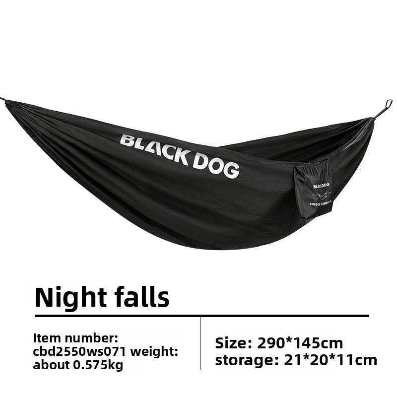 Black Dog Solid Color Parachut - Outdoor Furniture Black บทวิจารณ์และราคา
