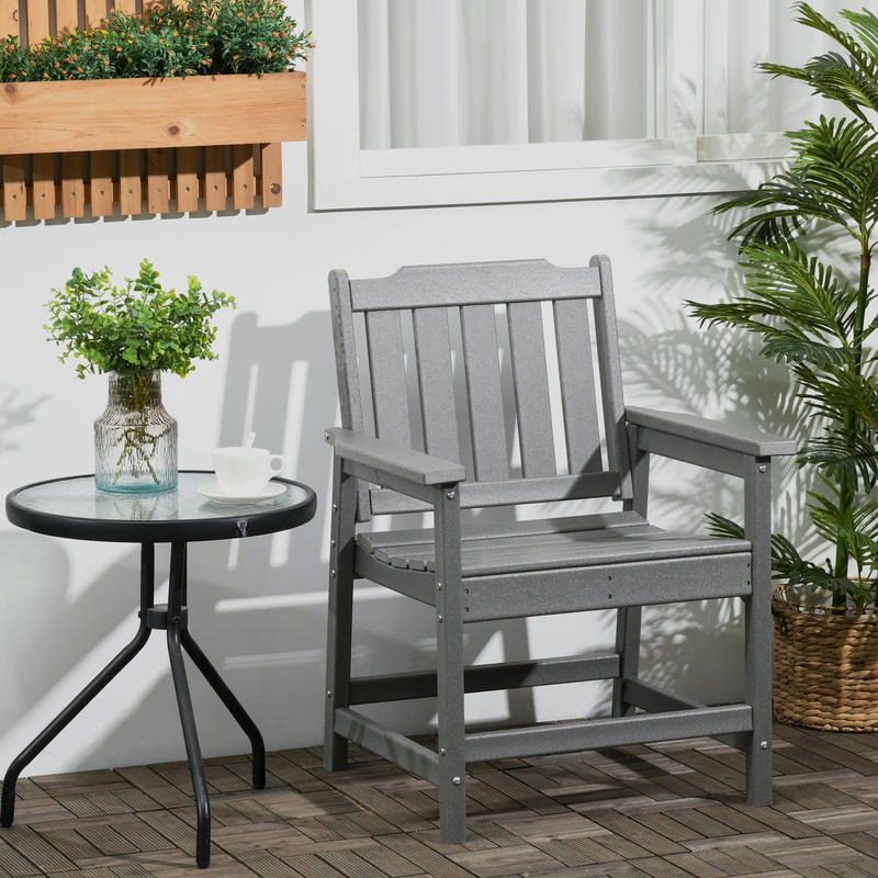 All-Weather Patio Chair, HDPE  - Outdoor Furniture Hdpe บทวิจารณ์และราคา