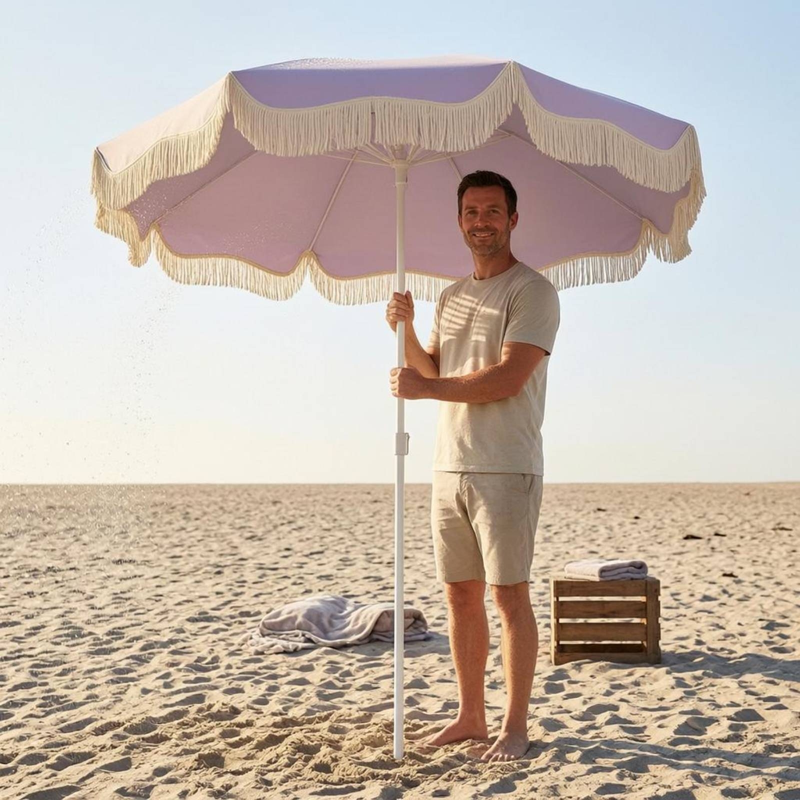 Outdoor Sun Umbrella Portable  - Outdoor Furniture Vendors บทวิจารณ์และราคา