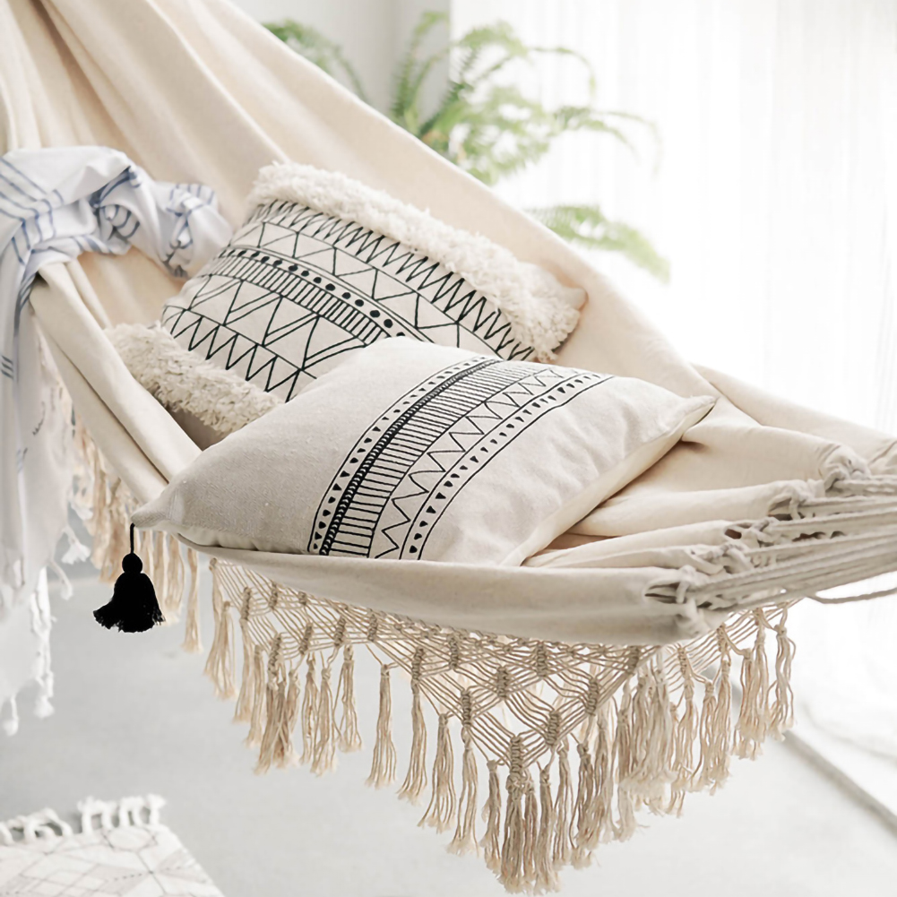 Large 2 Person Hammock Boho St - Outdoor Furniture Brands บทวิจารณ์และราคา