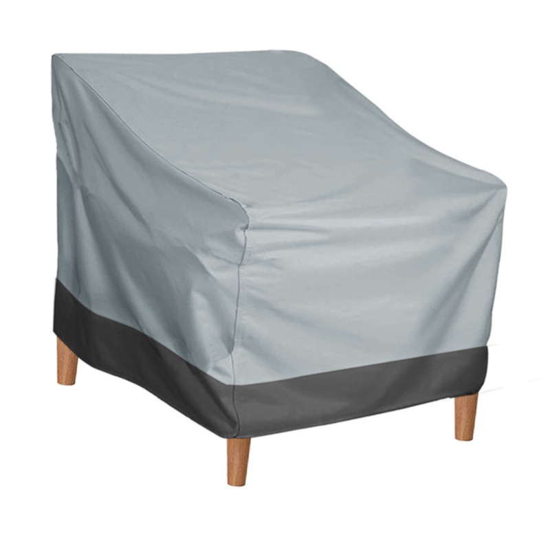 Patio Chair Cover Oxford Cloth - Outdoor Furniture Black บทวิจารณ์และราคา