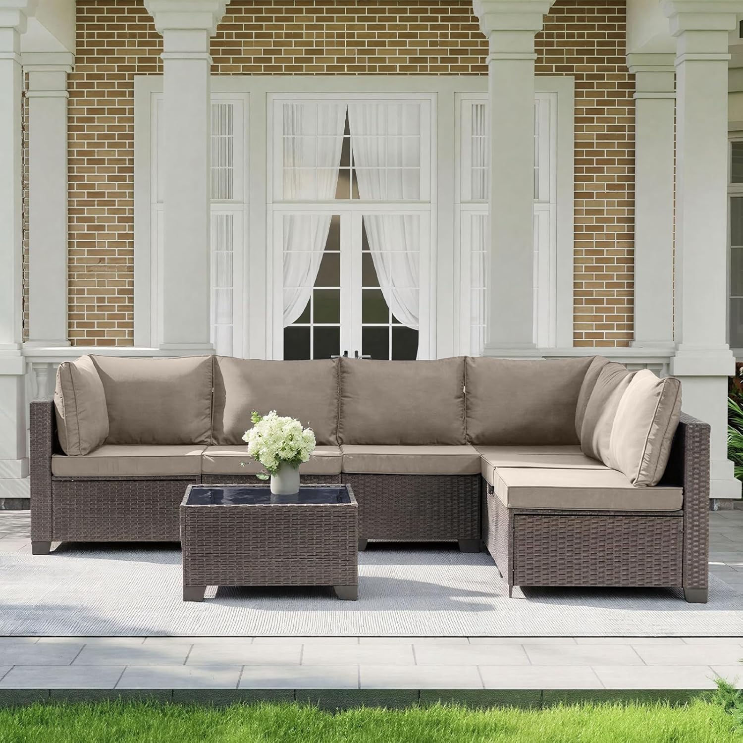 7 Pieces Outdoor Patio Furnitu - Outdoor Furniture From China บทวิจารณ์และราคา