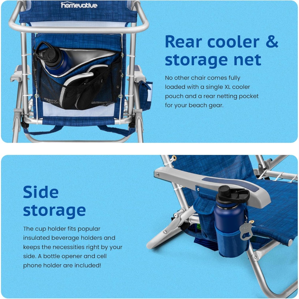 Cooler+ Folding Backpack Beach - Outdoor Furniture Xl บทวิจารณ์และราคา
