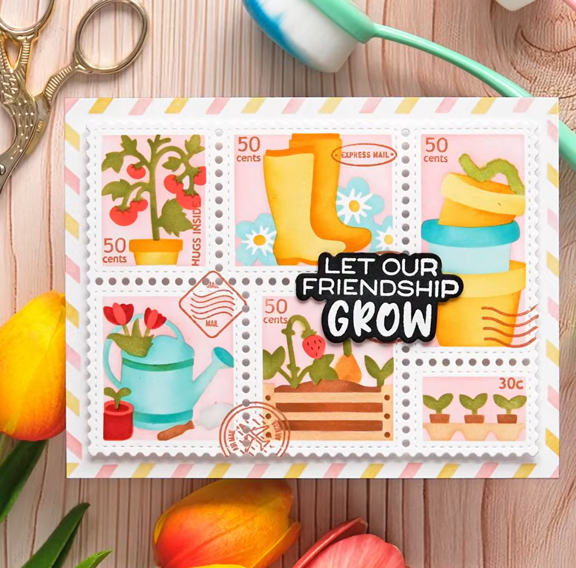 Seed Packet Postage Collage Ga - Outdoor Furniture Sunbrella บทวิจารณ์และราคา