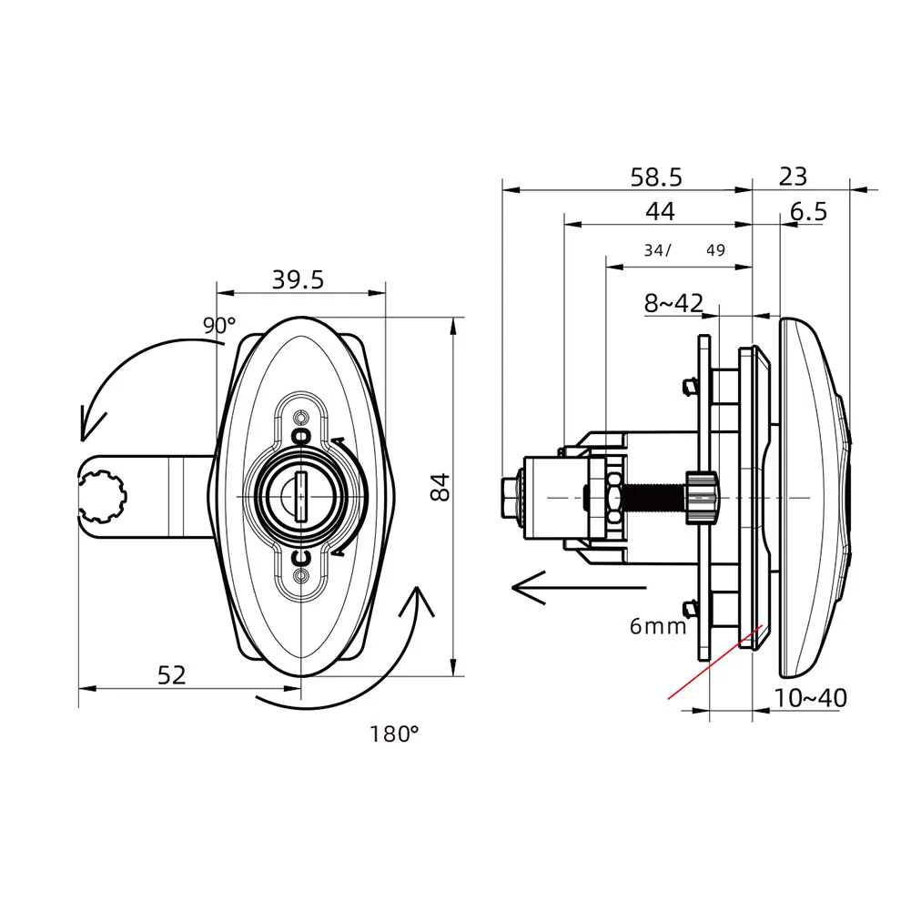 Furniture Lock Cabinet Lock Ou - Outdoor Furniture Brands บทวิจารณ์และราคา