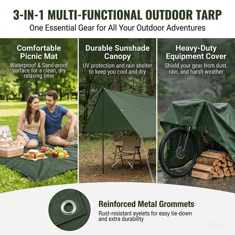 3-in-1 Multi-Functional Waterp - Outdoor Furniture Sunbrella บทวิจารณ์และราคา
