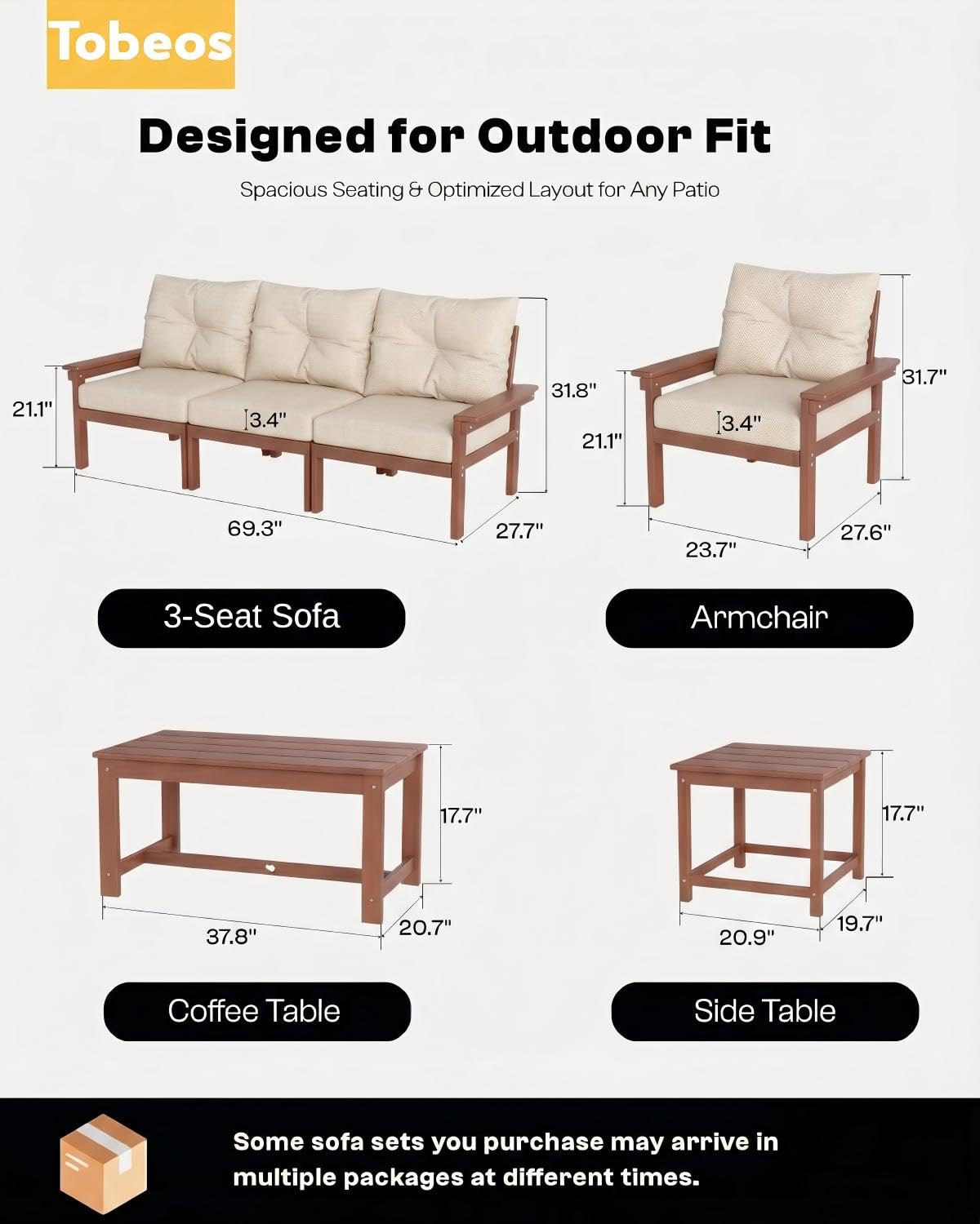 HDPE 7 Piece Patio Furniture S - Outdoor Furniture Hdpe บทวิจารณ์และราคา