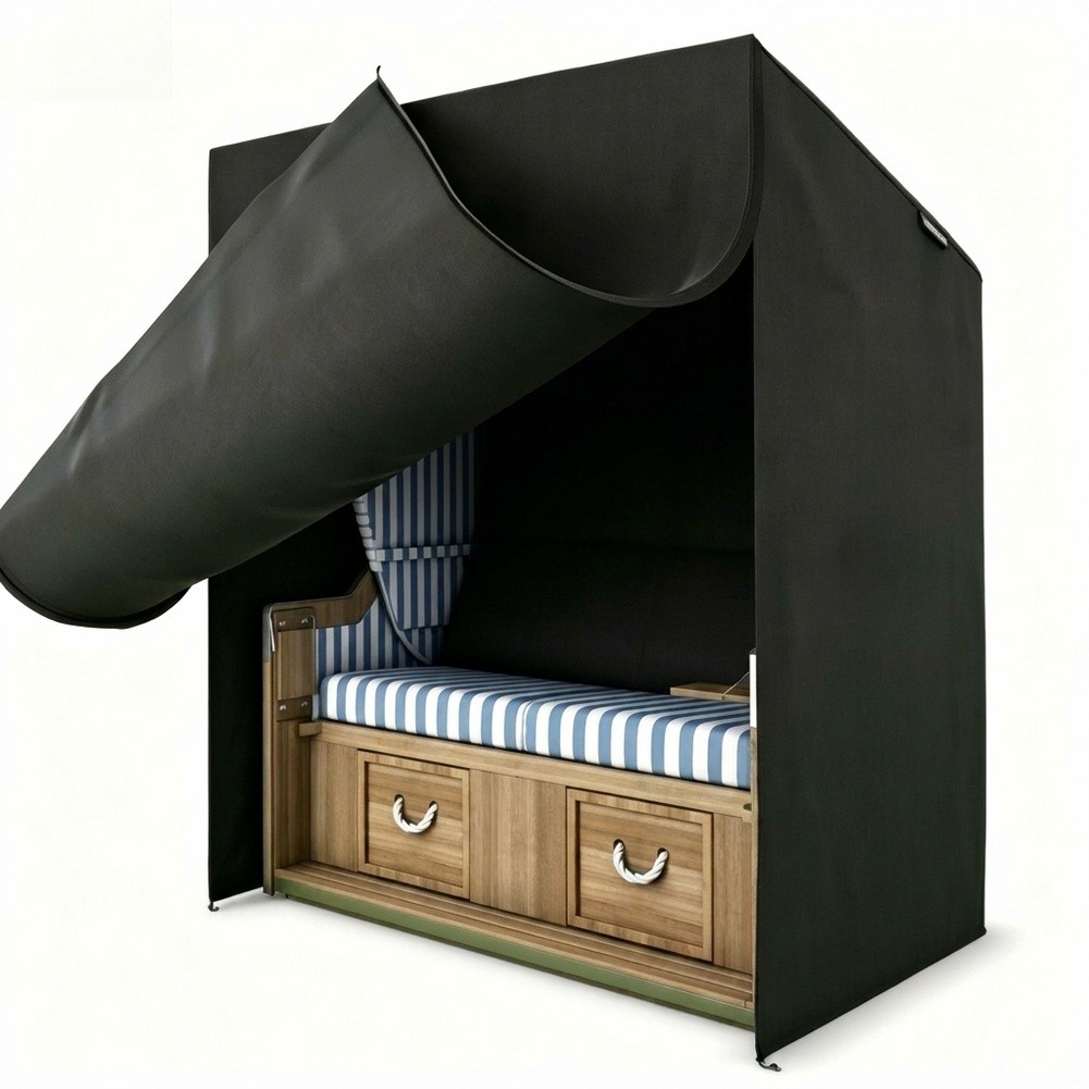 Black Oxford Cloth Outdoor Swi - Outdoor Furniture Black บทวิจารณ์และราคา