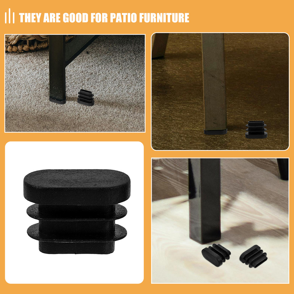 30Pcs Oval Plastic Table Chair - Outdoor Furniture Black บทวิจารณ์และราคา