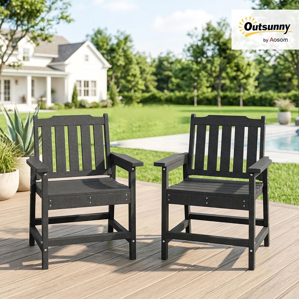 Durable HDPE 2-Piece Patio Din - Outdoor Furniture Hdpe บทวิจารณ์และราคา