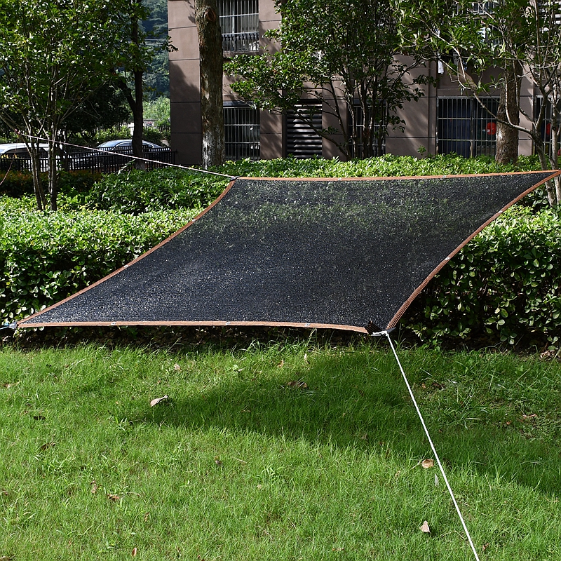 4/8/12PIN Black Sunshade Net S - Outdoor Furniture Hdpe บทวิจารณ์และราคา