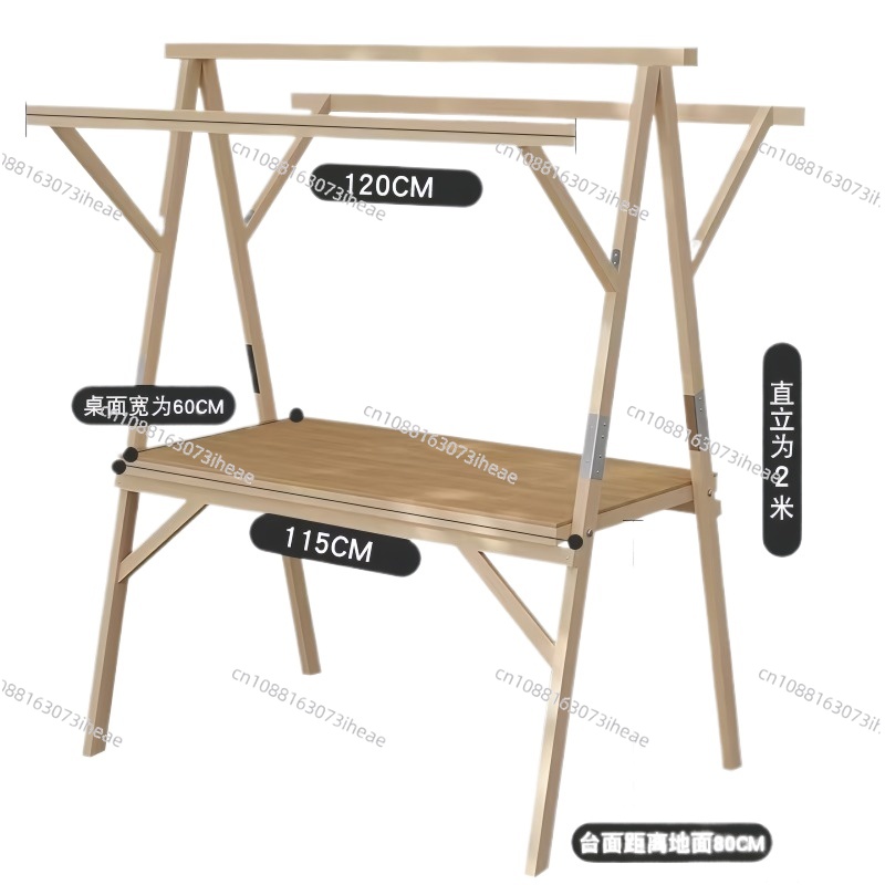 Portable wooden market stall d - Outdoor Furniture Vendors บทวิจารณ์และราคา