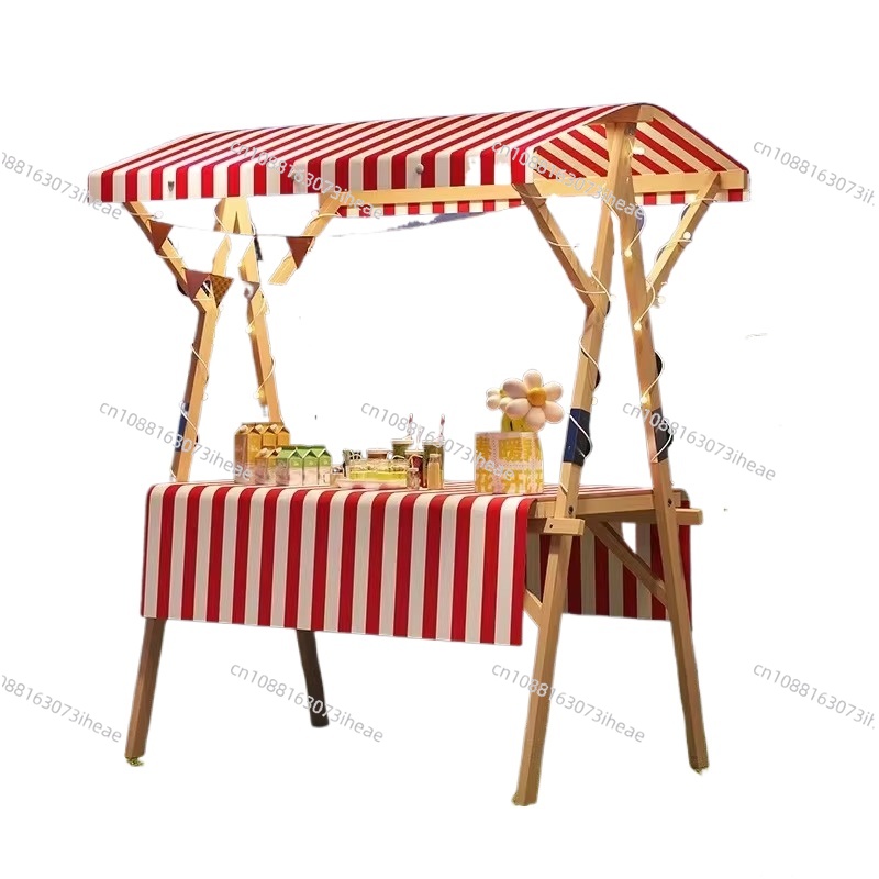 Portable wooden market stall d - Outdoor Furniture Vendors บทวิจารณ์และราคา