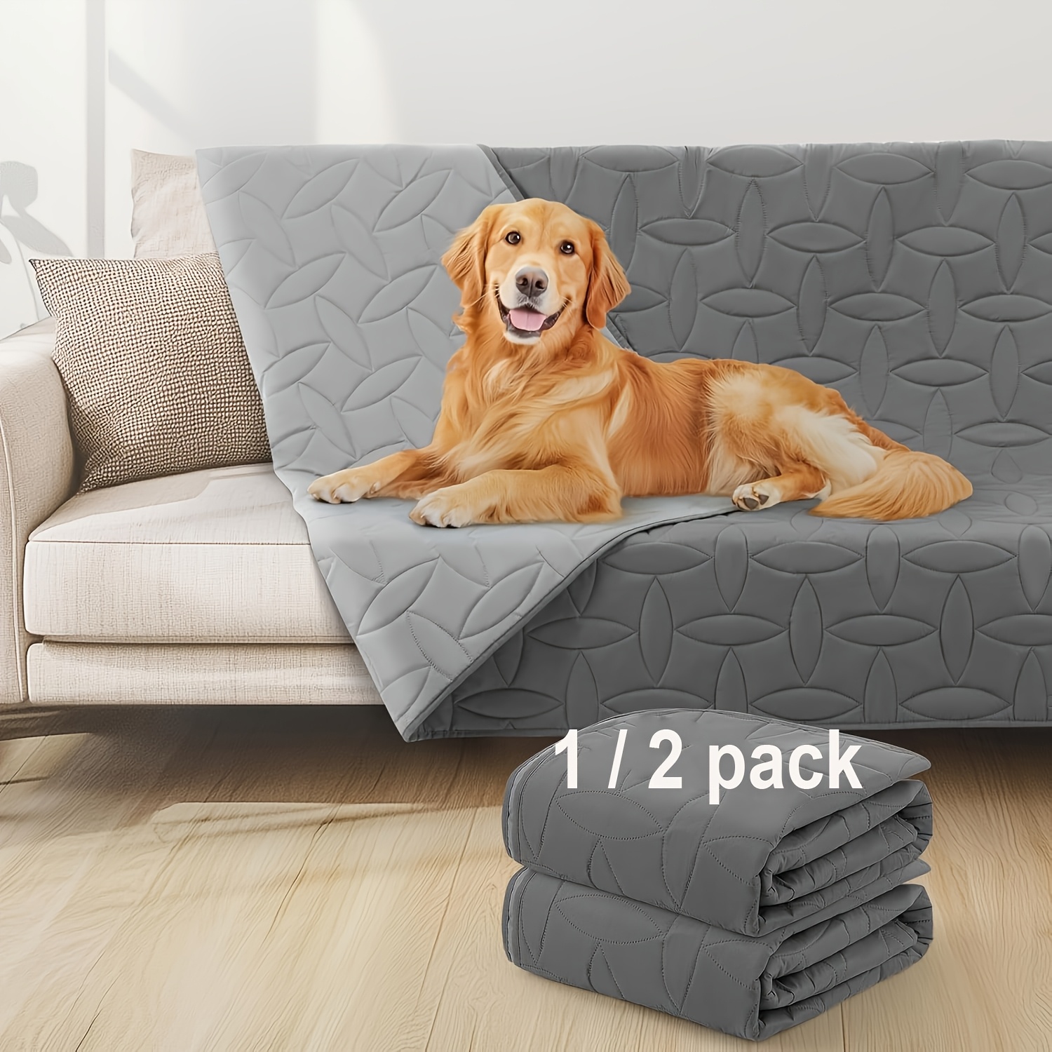 1/2 Pack Dog Blanket, Reversib - Outdoor Furniture From China บทวิจารณ์และราคา