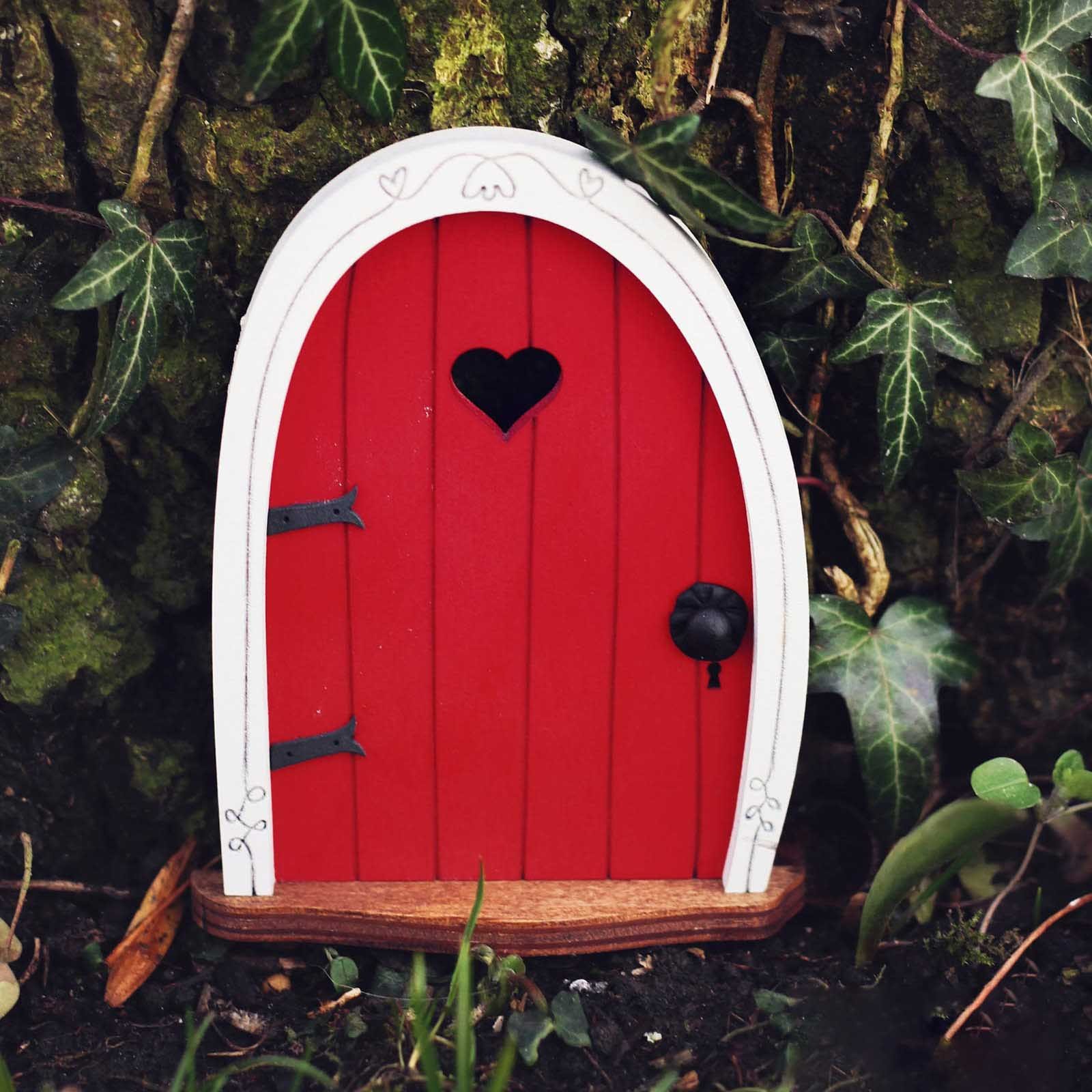 Wood Mini Fairy Door Ornament  - Outdoor Furniture From China บทวิจารณ์และราคา
