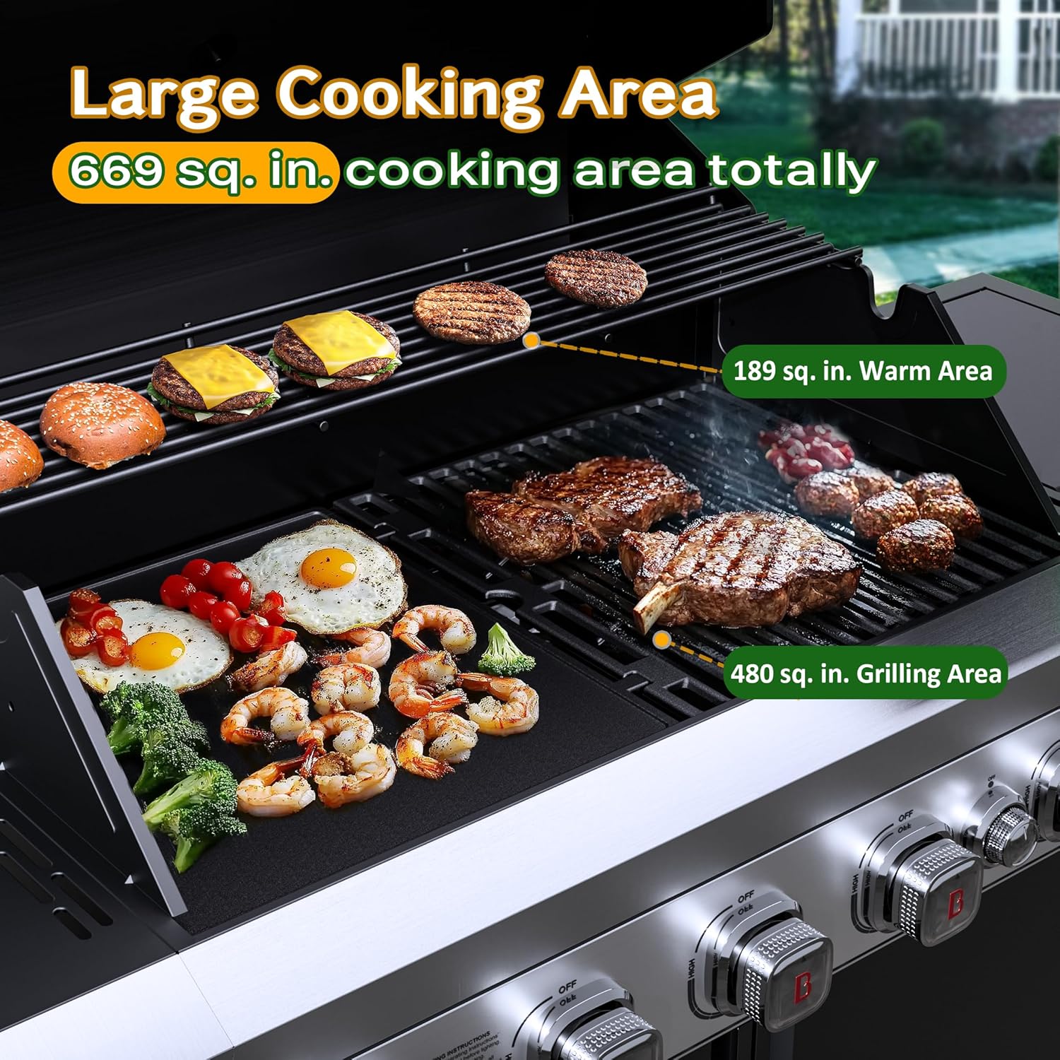 Brand-Man Propane Gas Grill Is - Outdoor Furniture Brands บทวิจารณ์และราคา