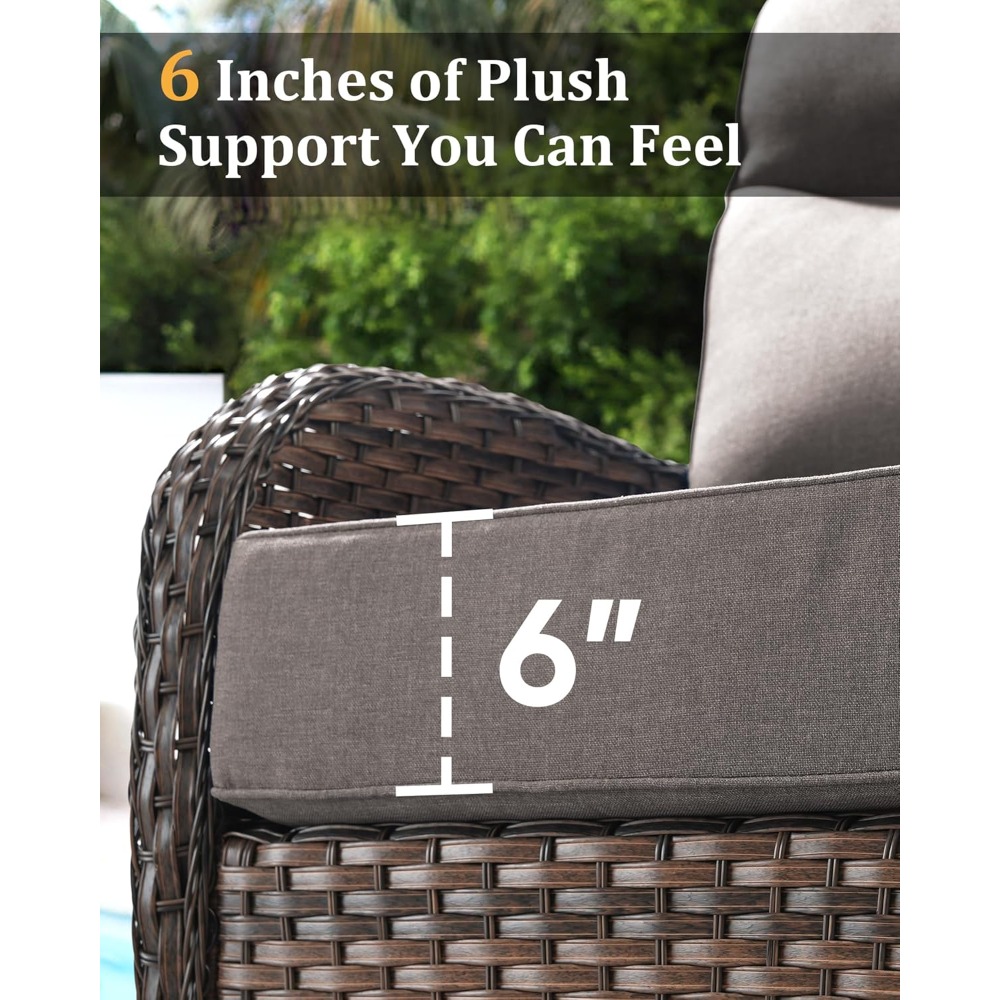 3-Piece Luxury Patio Conversat - Outdoor Furniture From China บทวิจารณ์และราคา