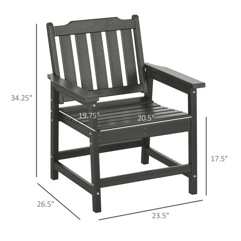 2 Piece All-Weather Patio Chai - Outdoor Furniture Hdpe บทวิจารณ์และราคา