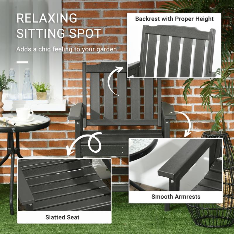 2 Piece All-Weather Patio Chai - Outdoor Furniture Hdpe บทวิจารณ์และราคา