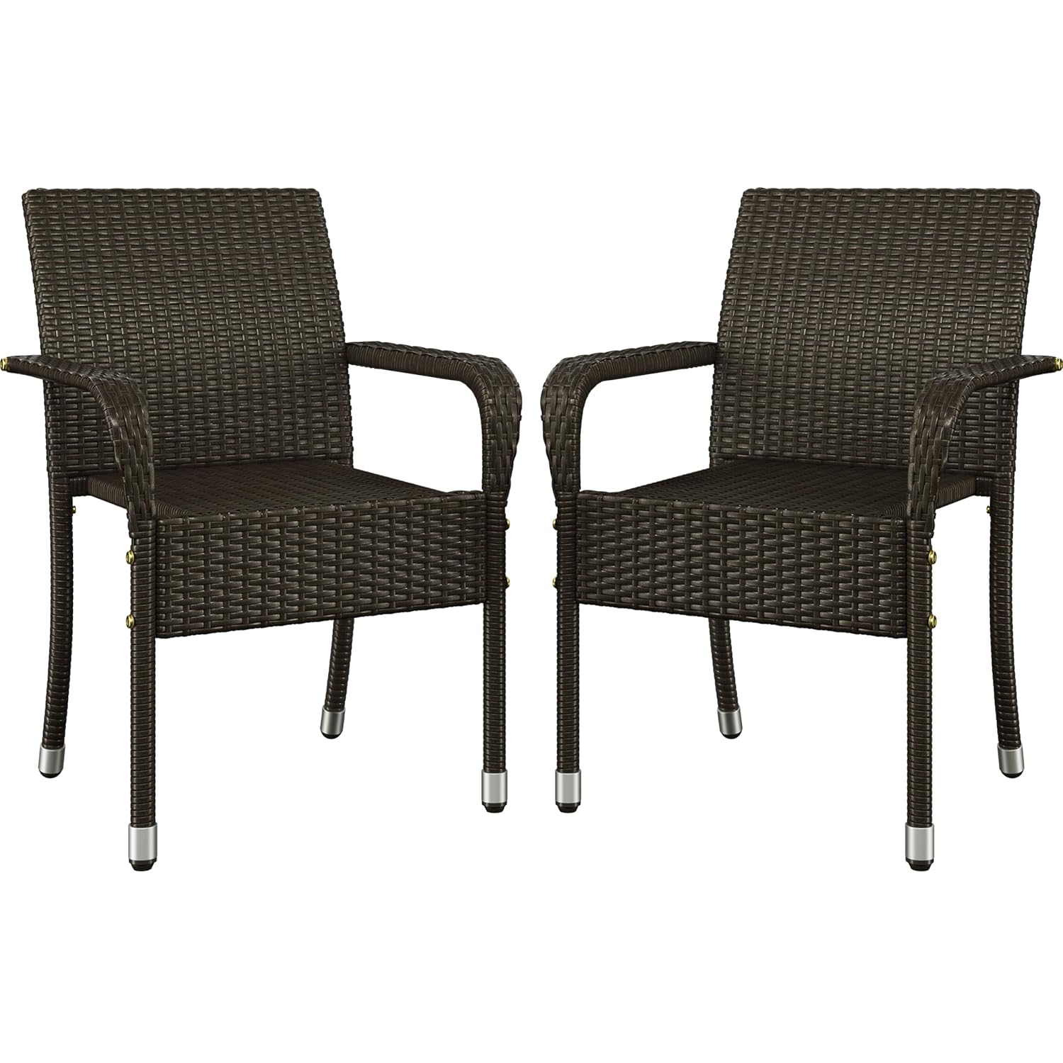 Stackable Outdoor Rattan Dinin - Outdoor Furniture Hdpe บทวิจารณ์และราคา