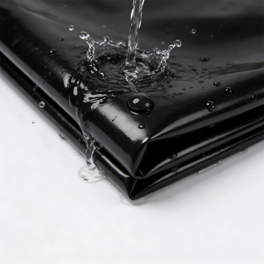 Durable Pure Black PVC Waterpr - Outdoor Furniture Black บทวิจารณ์และราคา