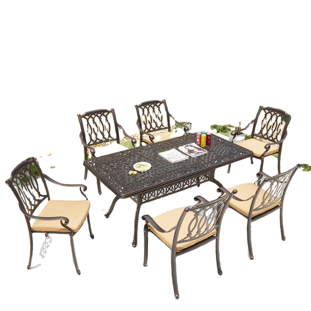 Modern Style Cast Aluminum Gar - Outdoor Furniture From China บทวิจารณ์และราคา