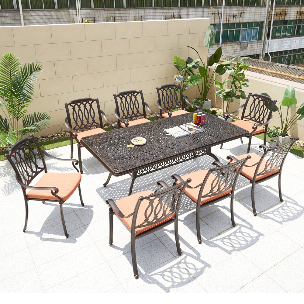 Modern Style Cast Aluminum Gar - Outdoor Furniture From China บทวิจารณ์และราคา