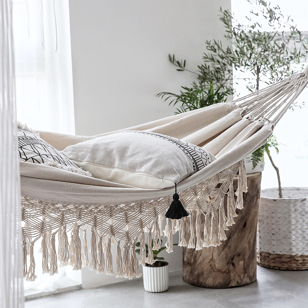 Large 2 Person Hammock Boho St - Outdoor Furniture Brands บทวิจารณ์และราคา