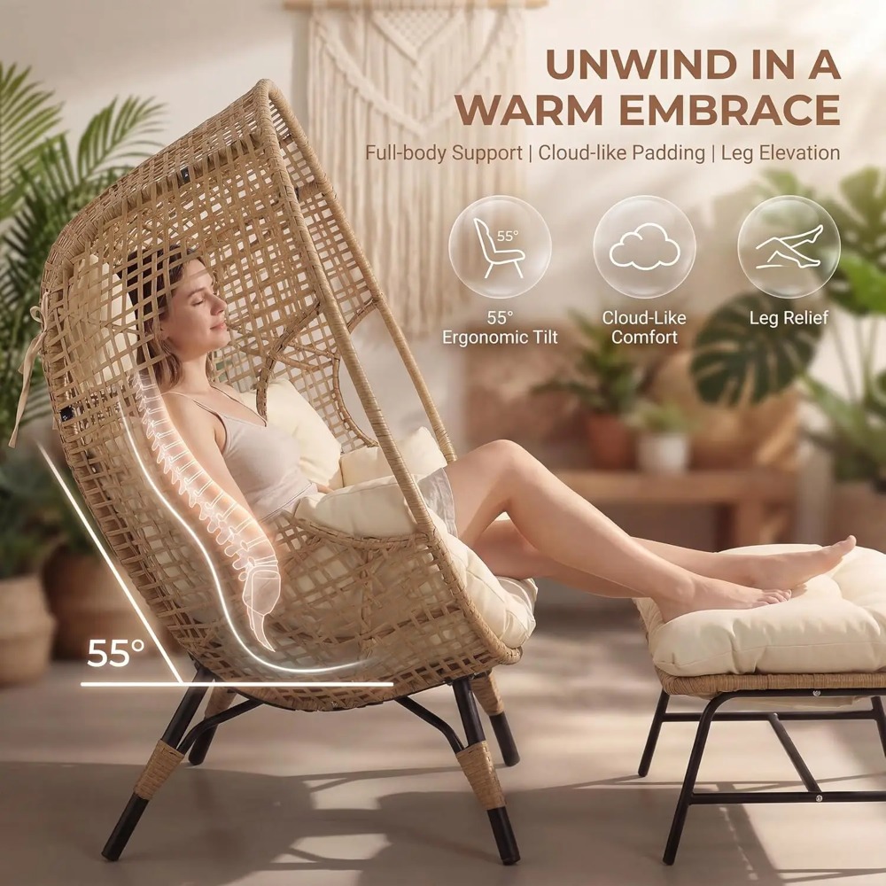 plus Size XL 57.1' Indoor Outd - Outdoor Furniture Xl บทวิจารณ์และราคา