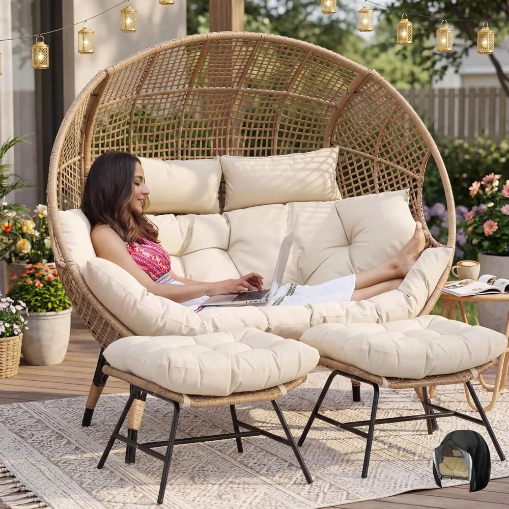 plus Size XL 57.1' Indoor Outd - Outdoor Furniture Xl บทวิจารณ์และราคา