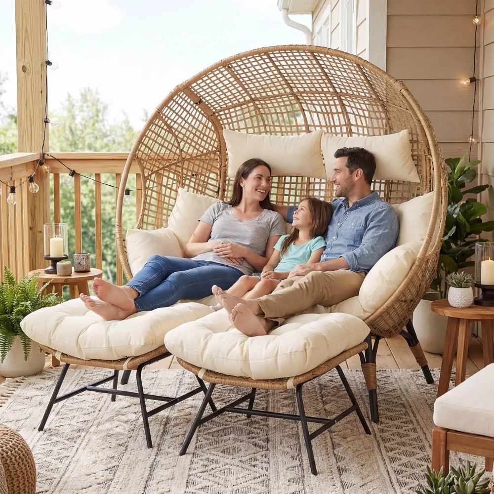 plus Size XL 57.1' Indoor Outd - Outdoor Furniture Xl บทวิจารณ์และราคา