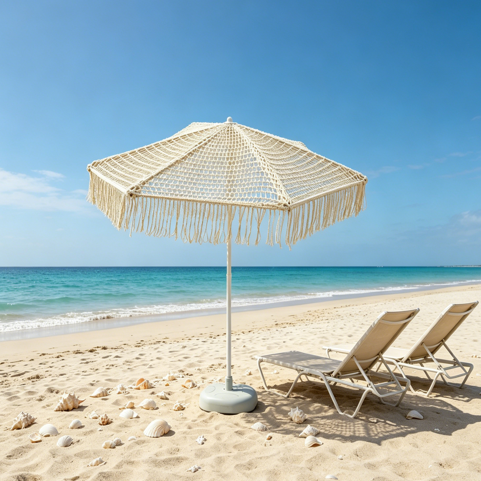 Tassel Patio Umbrella Sun Prot - Outdoor Furniture Vendors บทวิจารณ์และราคา