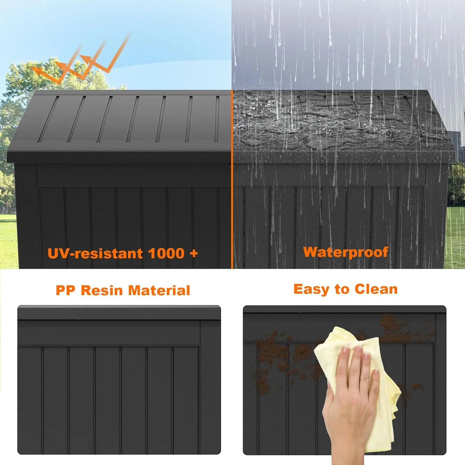 Sale price 280 Gallon Resin De - Outdoor Furniture Prices บทวิจารณ์และราคา