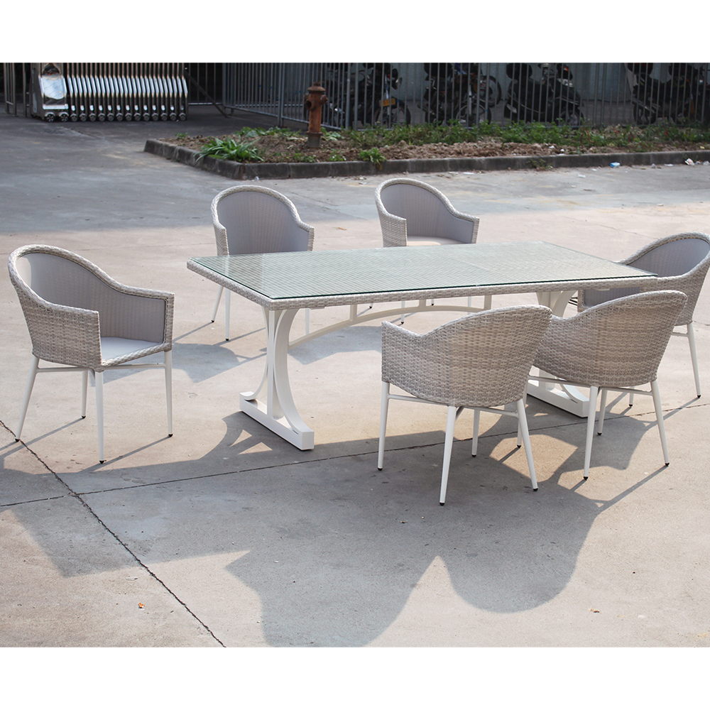 Discount 7 Pieces Luxury PE Ra - Outdoor Furniture Prices บทวิจารณ์และราคา