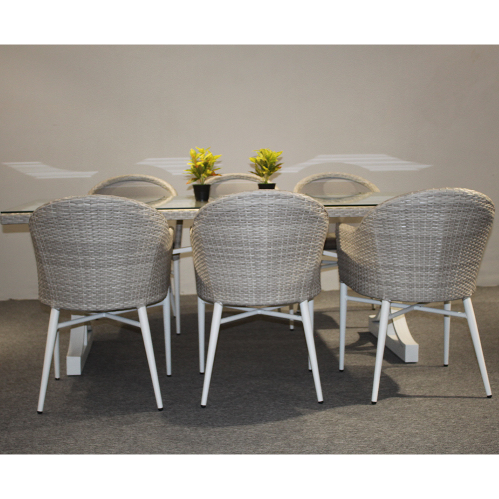 Discount 7 Pieces Luxury PE Ra - Outdoor Furniture Prices บทวิจารณ์และราคา