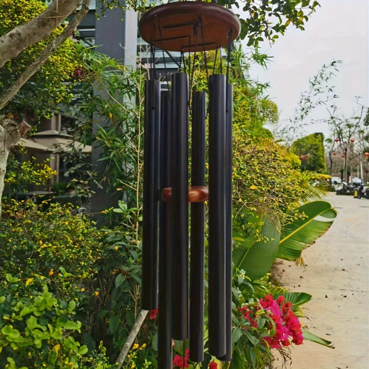 Black Classic Wind Chime - wit - Outdoor Furniture Black บทวิจารณ์และราคา