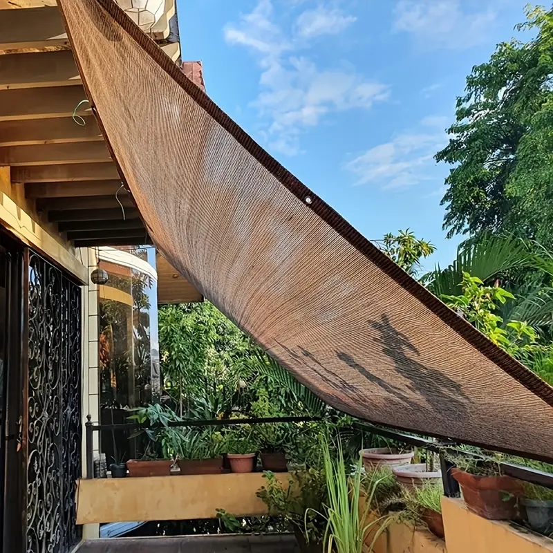 Stylish Coffee-Tone HDPE Shade - Outdoor Furniture Hdpe บทวิจารณ์และราคา
