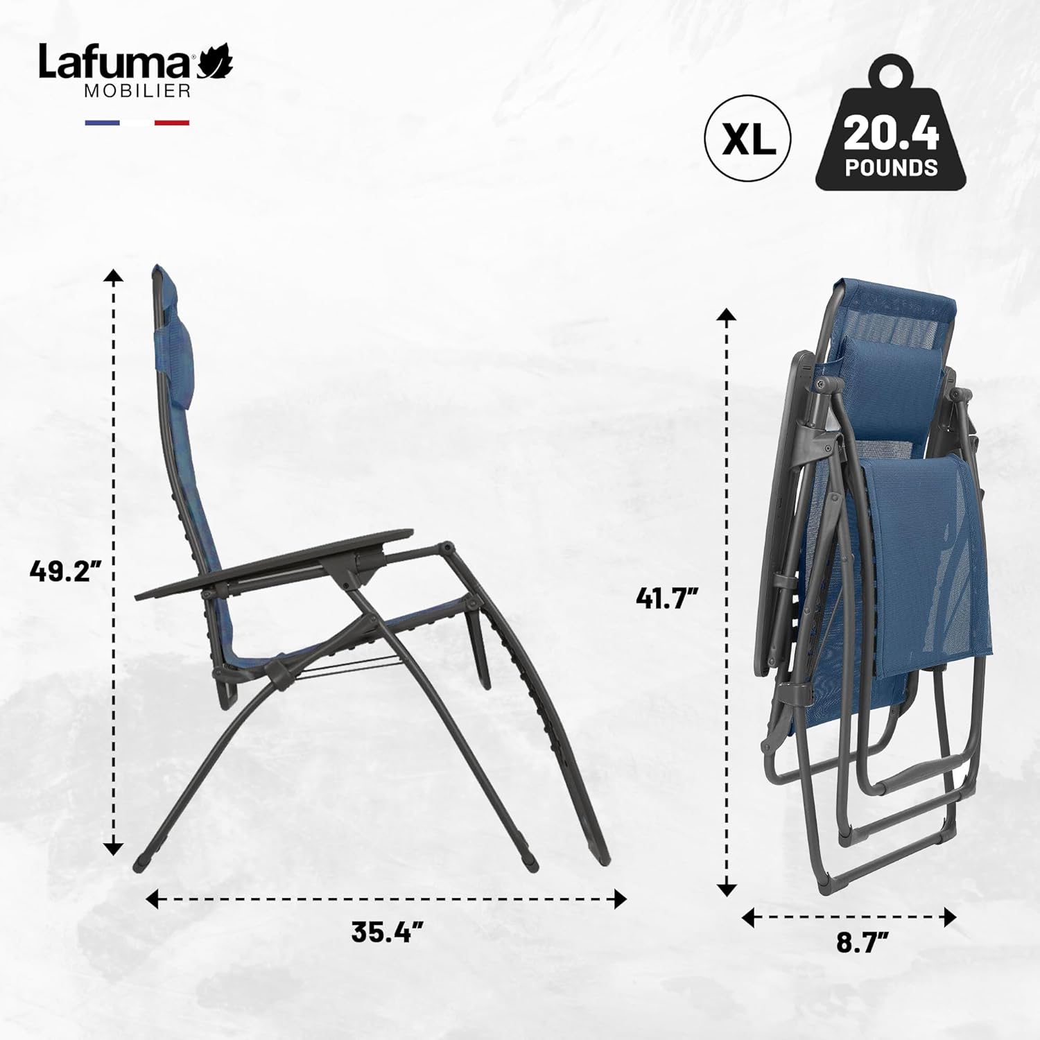 Futura XL Zero Gravity Portabl - Outdoor Furniture Xl บทวิจารณ์และราคา