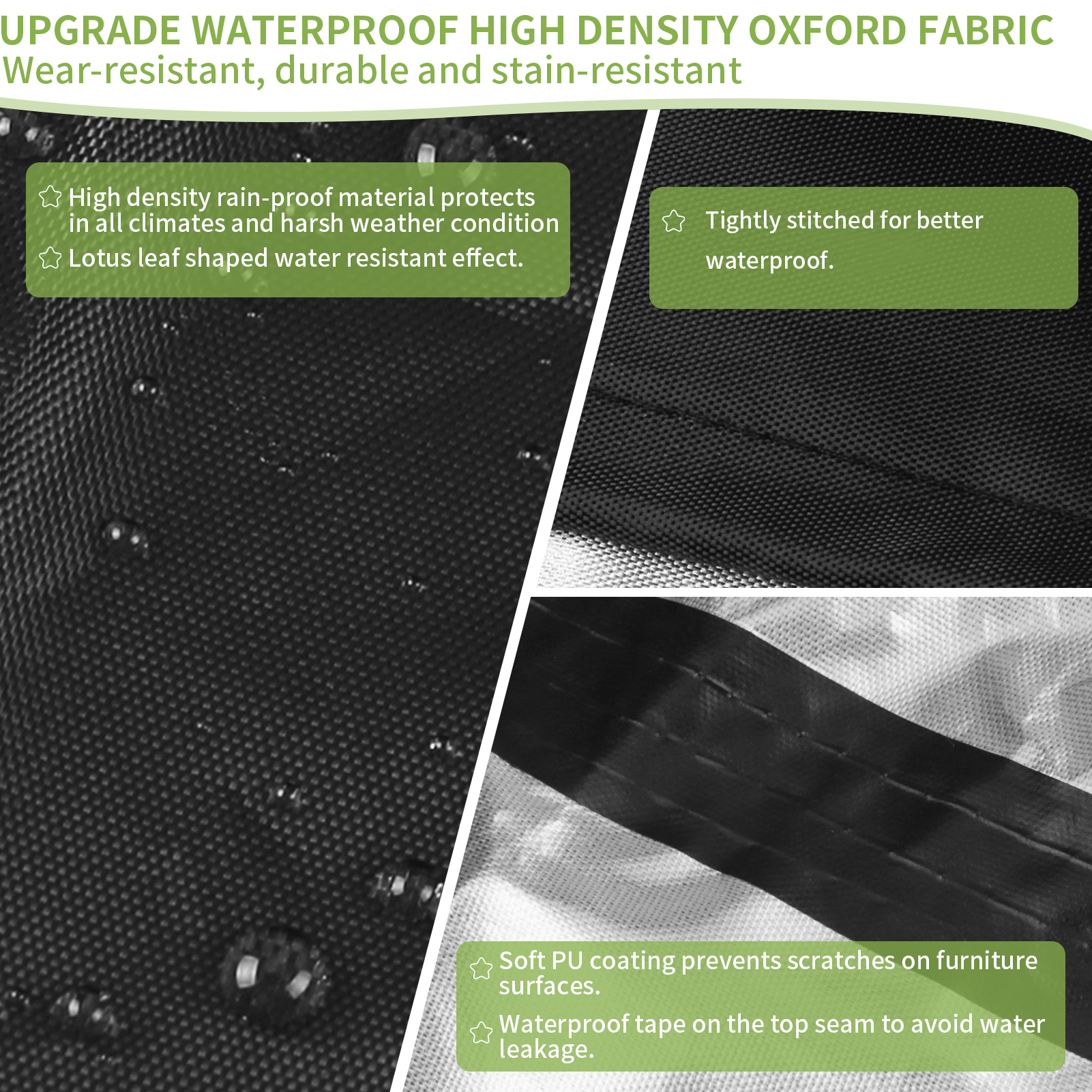 Waterproof Patio Chair Dust Co - Outdoor Furniture Sunbrella บทวิจารณ์และราคา