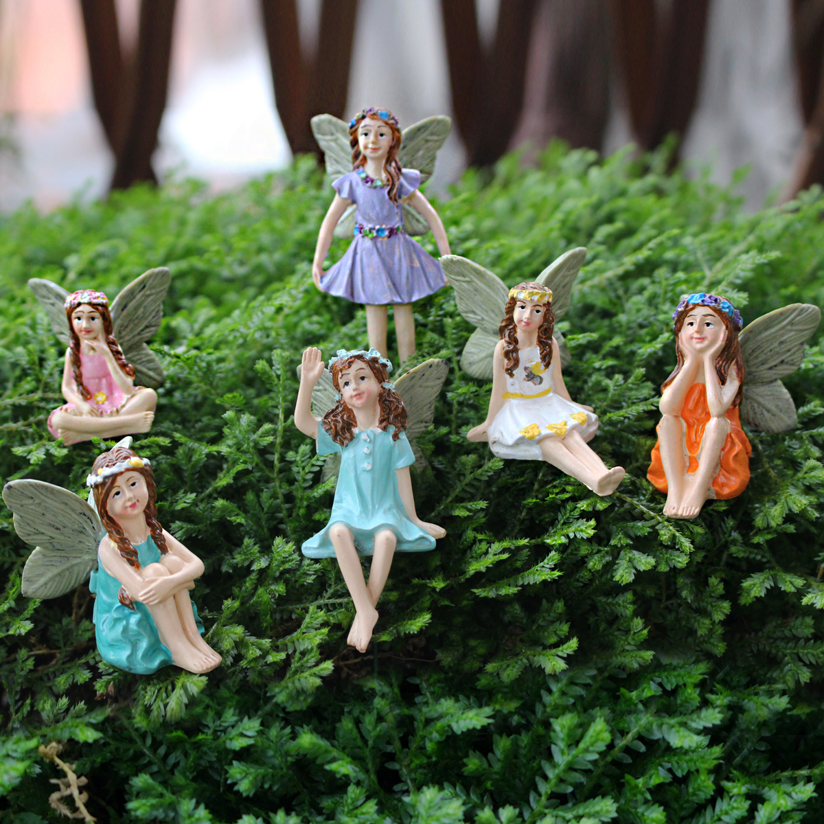 Fairy stake set：6PCS，Garden Fa - Outdoor Furniture From China บทวิจารณ์และราคา