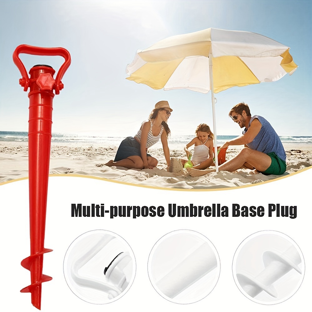1pcs Red Beach Umbrella Anchor - Outdoor Furniture Sunbrella บทวิจารณ์และราคา