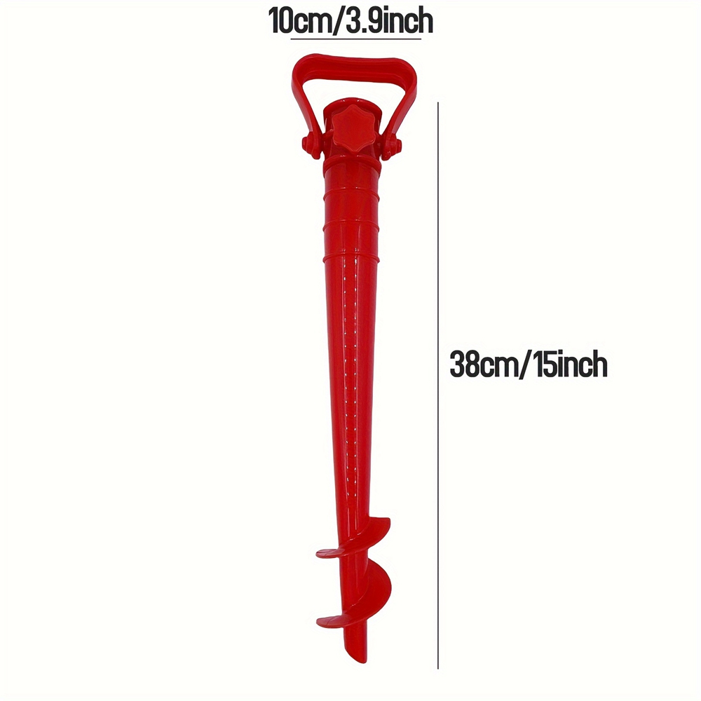 1pcs Red Beach Umbrella Anchor - Outdoor Furniture Sunbrella บทวิจารณ์และราคา
