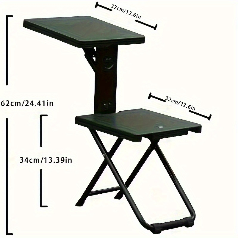 3-in-1 Vintage Iron Foldable T - Outdoor Furniture Vendors บทวิจารณ์และราคา